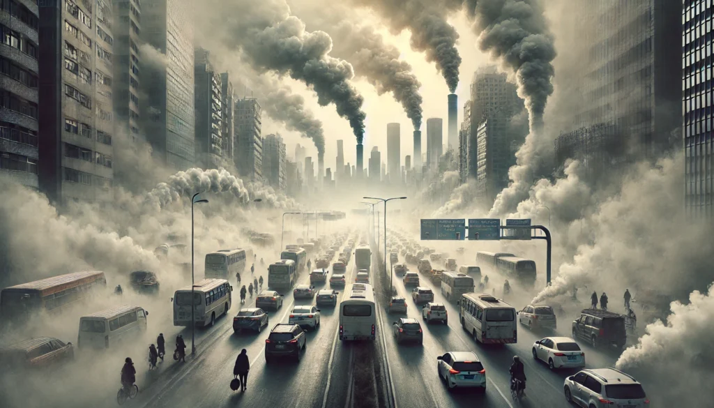 World's Most Polluted Cities: Heavily Impacted by Smog from Vehicle Emissions